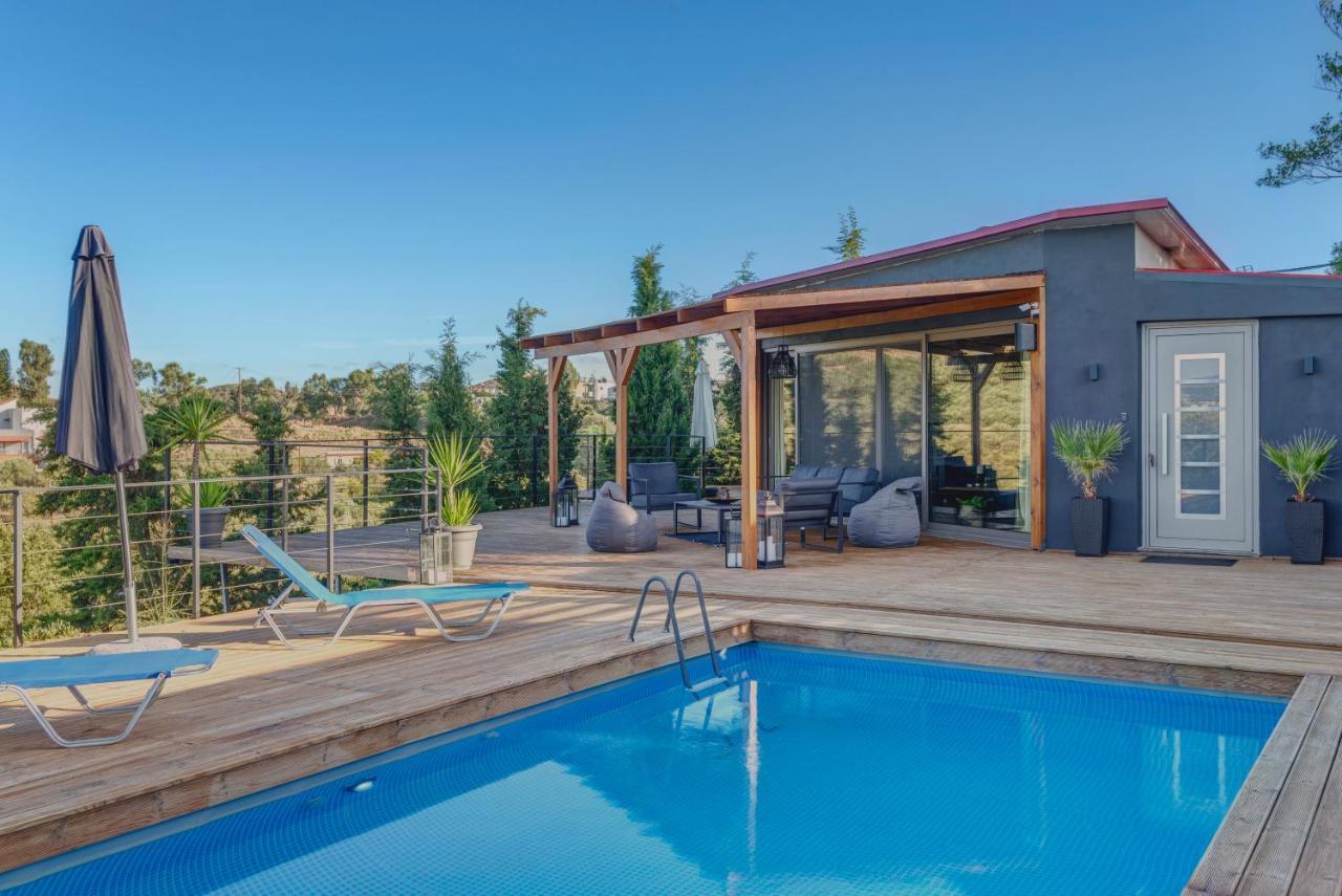 Private Pool Villa Ggki Skepasti Екстериор снимка